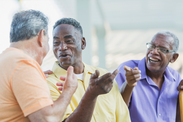 patients talking